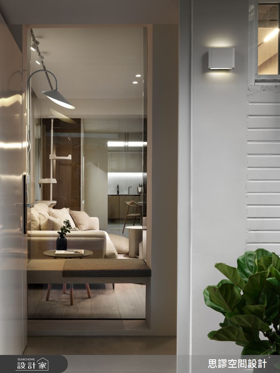 25坪老屋(31~40年)＿混搭風玄關案例圖片＿思謬空間設計有限公司＿思謬_31之2