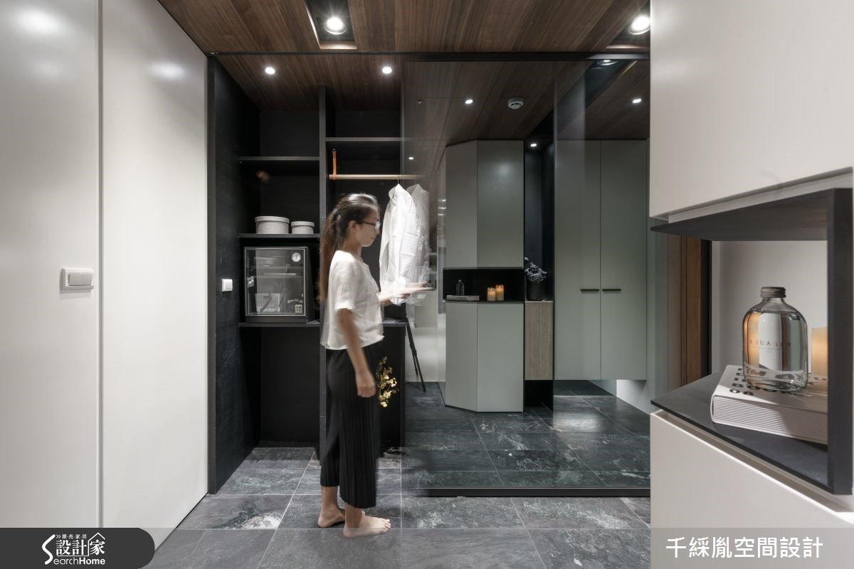 42坪新成屋(5年以下)＿混搭風玄關案例圖片＿千綵胤空間設計ＸDec1/2 DECO 全屋設計團隊＿千綵胤_01之5