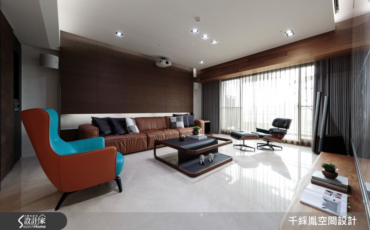 60坪新成屋(5年以下)＿混搭風客廳案例圖片＿千綵胤空間設計ＸDec1/2 DECO 全屋設計團隊＿千綵胤_03之7