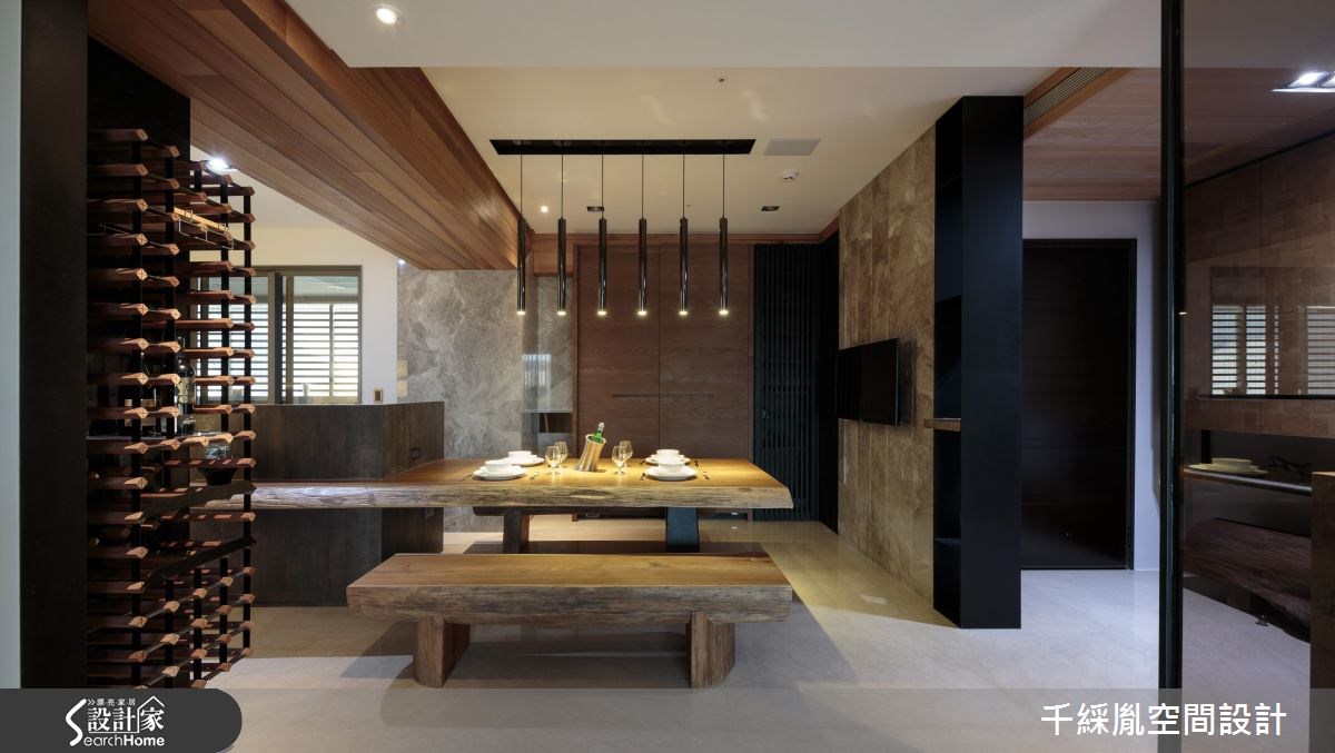 60坪新成屋(5年以下)＿混搭風餐廳案例圖片＿千綵胤空間設計ＸDec1/2 DECO 全屋設計團隊＿千綵胤_03之17