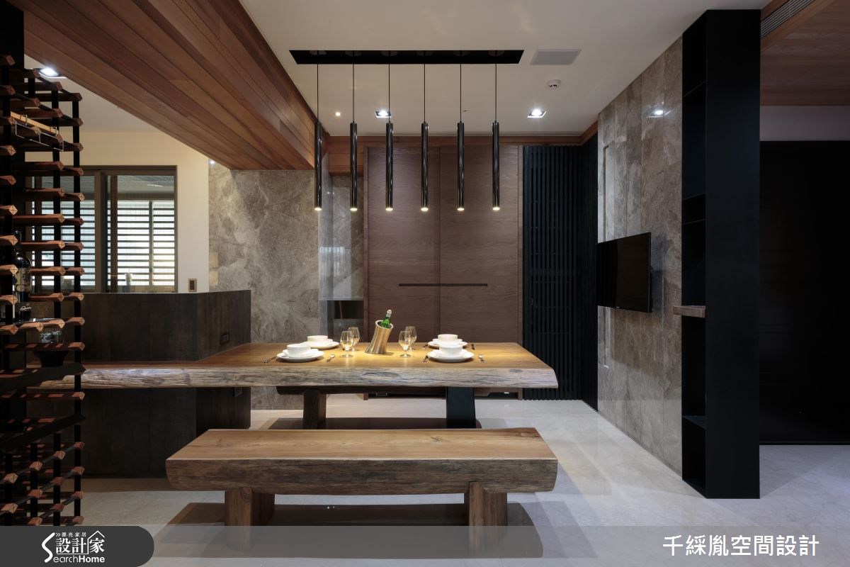 60坪新成屋(5年以下)＿混搭風餐廳案例圖片＿千綵胤空間設計ＸDec1/2 DECO 全屋設計團隊＿千綵胤_03之18