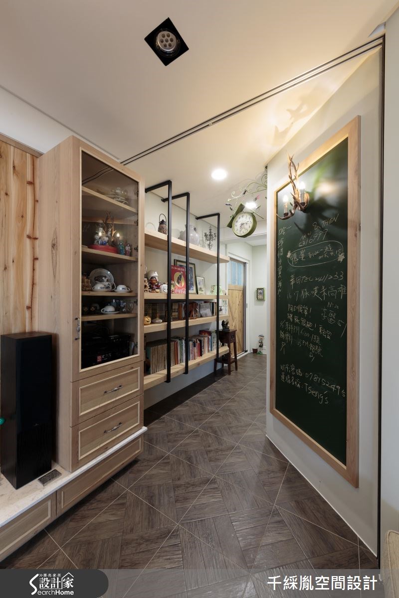 45坪老屋(16~30年)＿鄉村風玄關案例圖片＿千綵胤空間設計ＸDec1/2 DECO 全屋設計團隊＿千綵胤_04之1