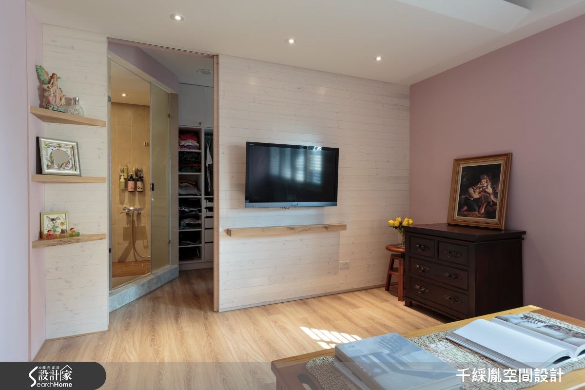 45坪老屋(16~30年)＿鄉村風臥室案例圖片＿千綵胤空間設計ＸDec1/2 DECO 全屋設計團隊＿千綵胤_04之16