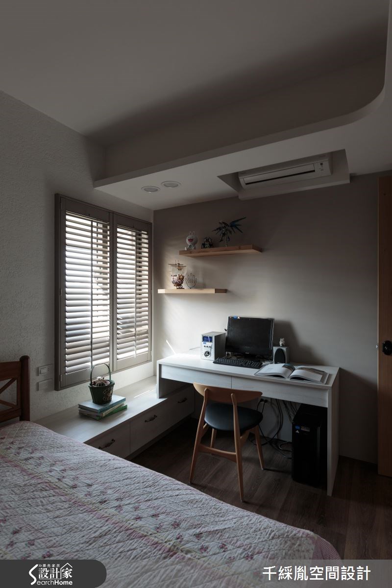 45坪老屋(16~30年)＿鄉村風臥室案例圖片＿千綵胤空間設計ＸDec1/2 DECO 全屋設計團隊＿千綵胤_04之18