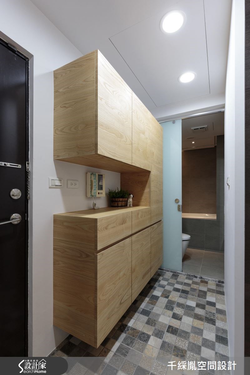 17坪中古屋(5~15年)＿混搭風玄關案例圖片＿千綵胤空間設計ＸDec1/2 DECO 全屋設計團隊＿千綵胤_05之26