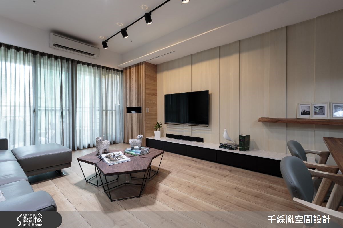 40坪中古屋(5~15年)＿混搭風客廳案例圖片＿千綵胤空間設計ＸDec1/2 DECO 全屋設計團隊＿千綵胤_06之4