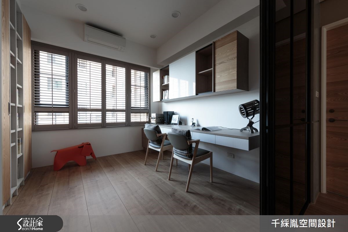 40坪中古屋(5~15年)＿混搭風書房案例圖片＿千綵胤空間設計ＸDec1/2 DECO 全屋設計團隊＿千綵胤_06之14