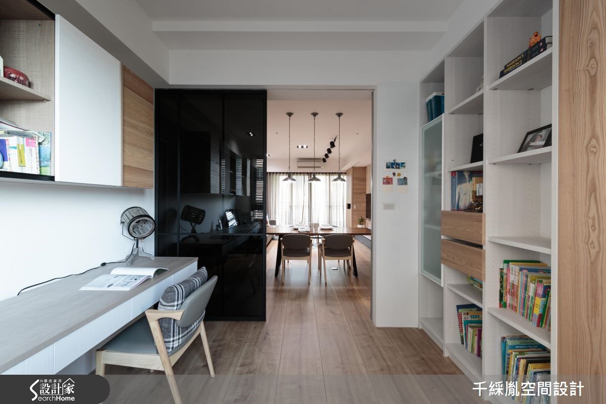 40坪中古屋(5~15年)＿混搭風書房案例圖片＿千綵胤空間設計ＸDec1/2 DECO 全屋設計團隊＿千綵胤_06之16