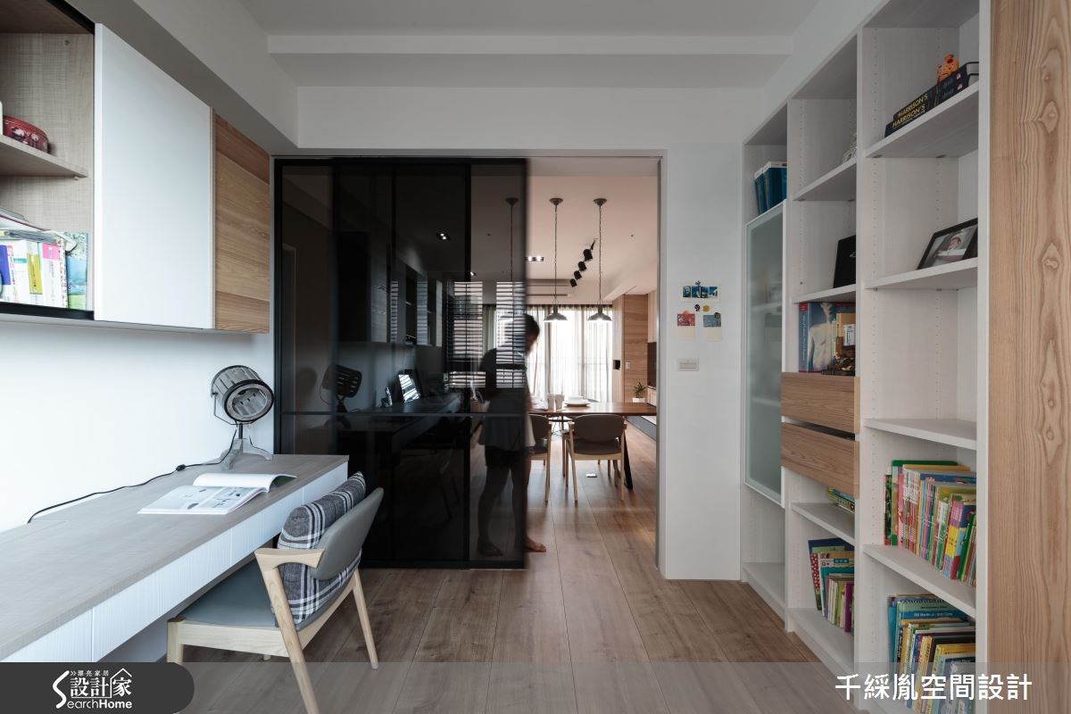 40坪中古屋(5~15年)＿混搭風書房案例圖片＿千綵胤空間設計ＸDec1/2 DECO 全屋設計團隊＿千綵胤_06之17