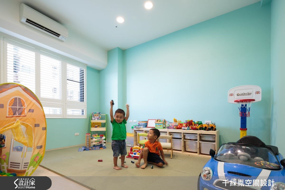 40坪中古屋(5~15年)＿混搭風兒童房兒童房案例圖片＿千綵胤空間設計ＸDec1/2 DECO 全屋設計團隊＿千綵胤_06之25