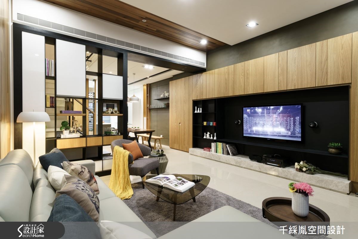 53坪新成屋(5年以下)＿混搭風客廳案例圖片＿千綵胤空間設計ＸDec1/2 DECO 全屋設計團隊＿千綵胤_07之2