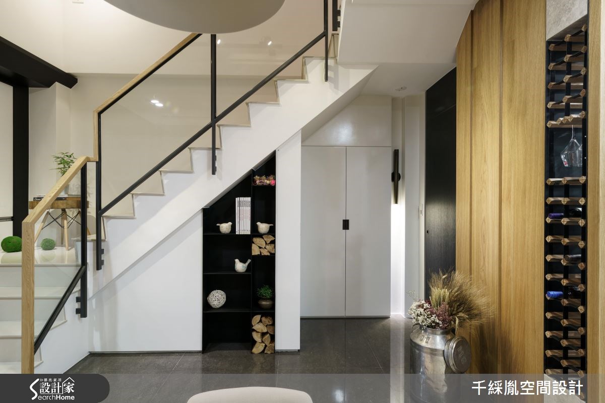 53坪新成屋(5年以下)＿混搭風餐廳樓梯案例圖片＿千綵胤空間設計ＸDec1/2 DECO 全屋設計團隊＿千綵胤_07之14