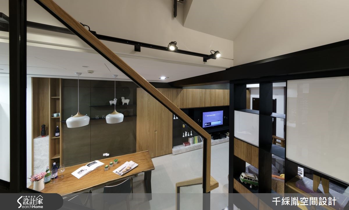 53坪新成屋(5年以下)＿混搭風餐廳樓梯案例圖片＿千綵胤空間設計ＸDec1/2 DECO 全屋設計團隊＿千綵胤_07之17