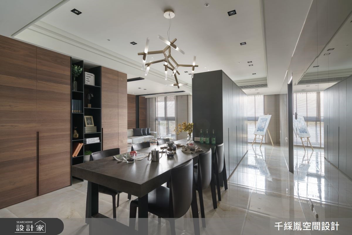 40坪新成屋(5年以下)＿現代風餐廳案例圖片＿千綵胤空間設計ＸDec1/2 DECO 全屋設計團隊＿千綵胤_09之6