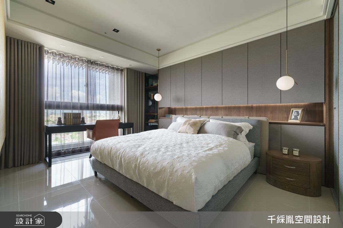 40坪新成屋(5年以下)＿現代風臥室案例圖片＿千綵胤空間設計ＸDec1/2 DECO 全屋設計團隊＿千綵胤_09之8