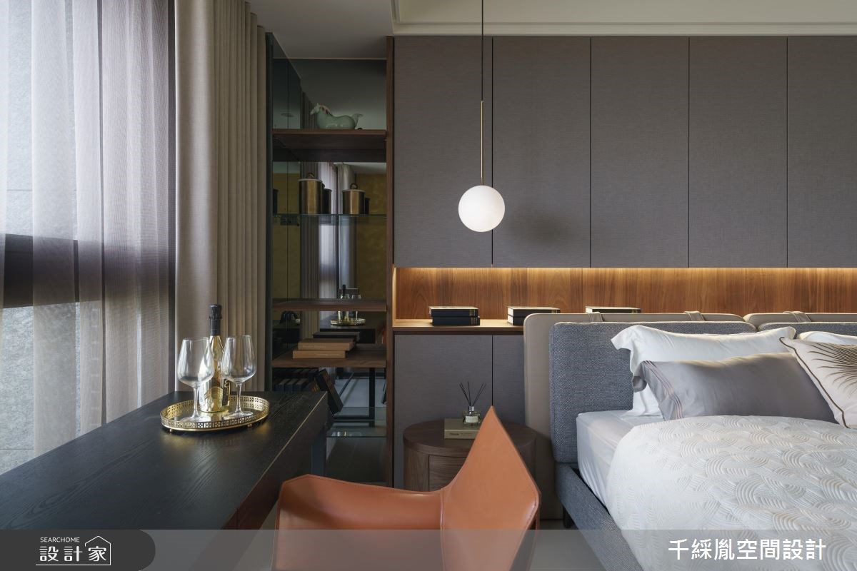 40坪新成屋(5年以下)＿現代風臥室案例圖片＿千綵胤空間設計ＸDec1/2 DECO 全屋設計團隊＿千綵胤_09之10