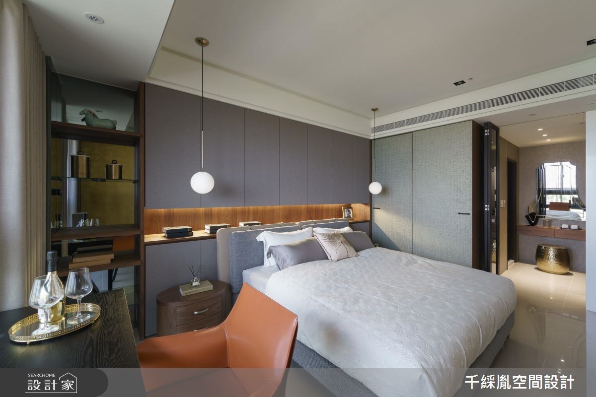 40坪新成屋(5年以下)＿現代風臥室案例圖片＿千綵胤空間設計ＸDec1/2 DECO 全屋設計團隊＿千綵胤_09之13