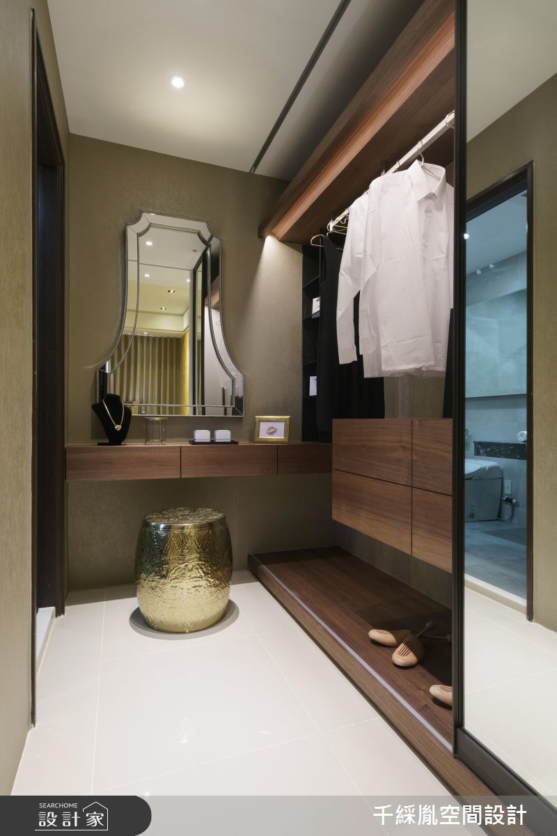 40坪新成屋(5年以下)＿現代風更衣間案例圖片＿千綵胤空間設計ＸDec1/2 DECO 全屋設計團隊＿千綵胤_09之14