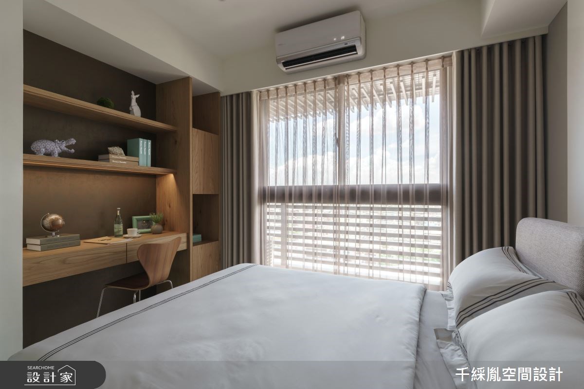40坪新成屋(5年以下)＿現代風臥室案例圖片＿千綵胤空間設計ＸDec1/2 DECO 全屋設計團隊＿千綵胤_09之22