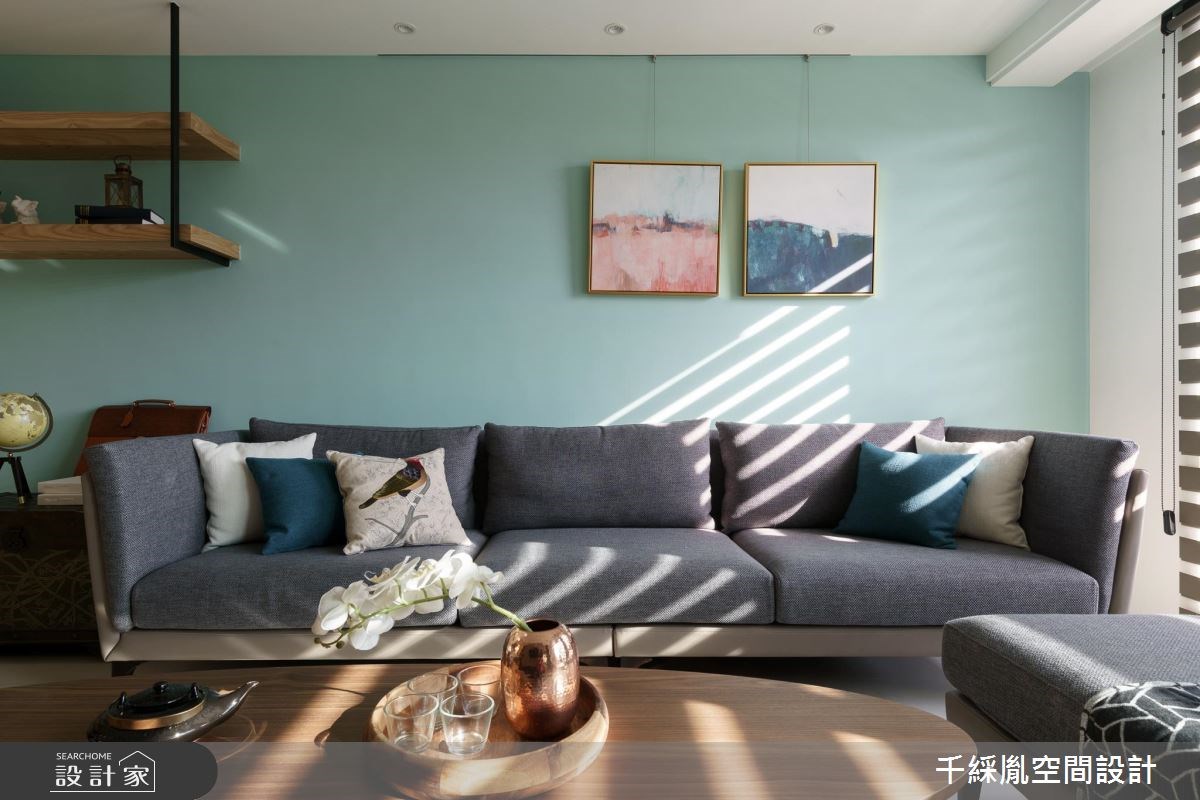 45坪新成屋(5年以下)＿混搭風客廳案例圖片＿千綵胤空間設計ＸDec1/2 DECO 全屋設計團隊＿千綵胤_10之4