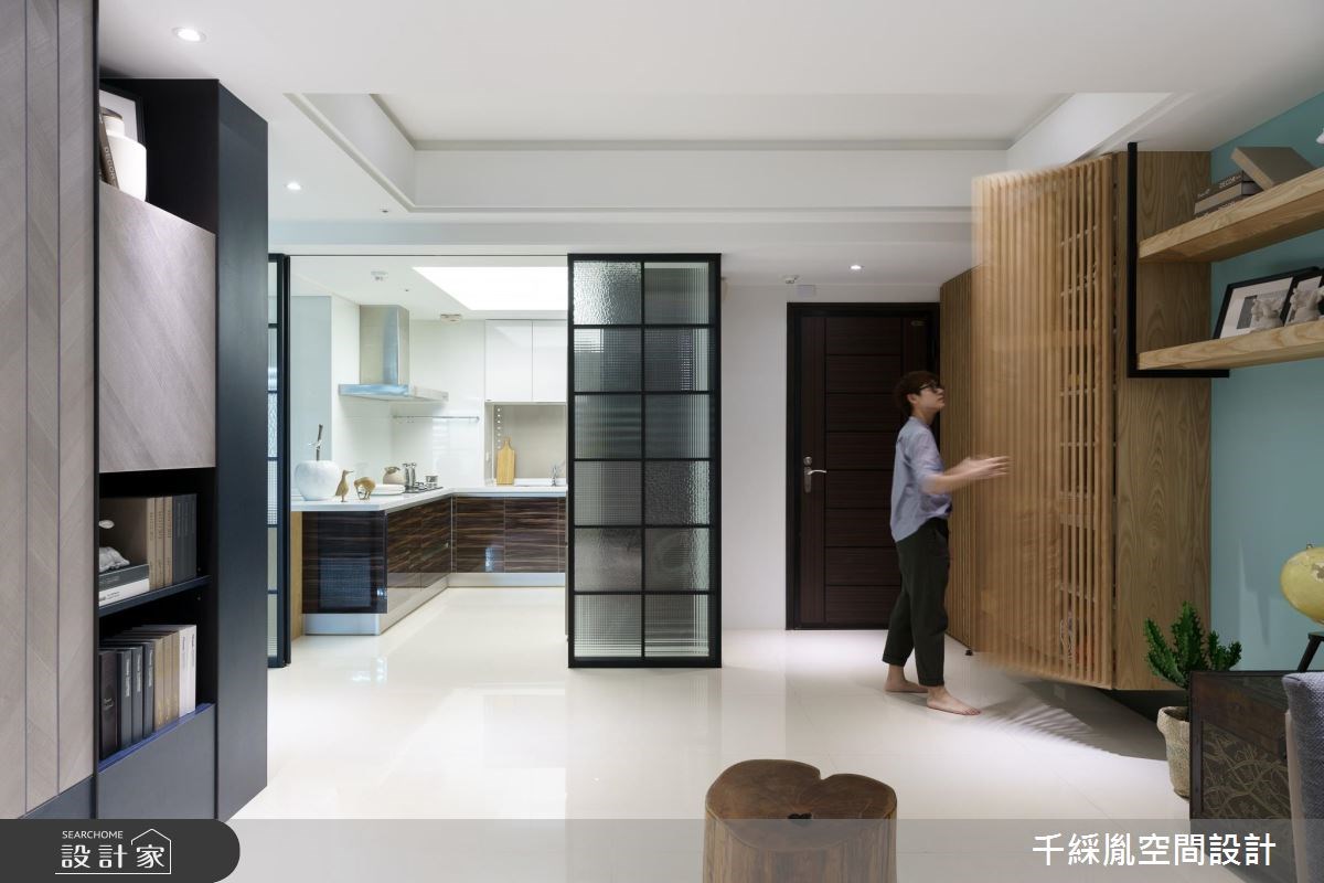 45坪新成屋(5年以下)＿混搭風客廳案例圖片＿千綵胤空間設計ＸDec1/2 DECO 全屋設計團隊＿千綵胤_10之9