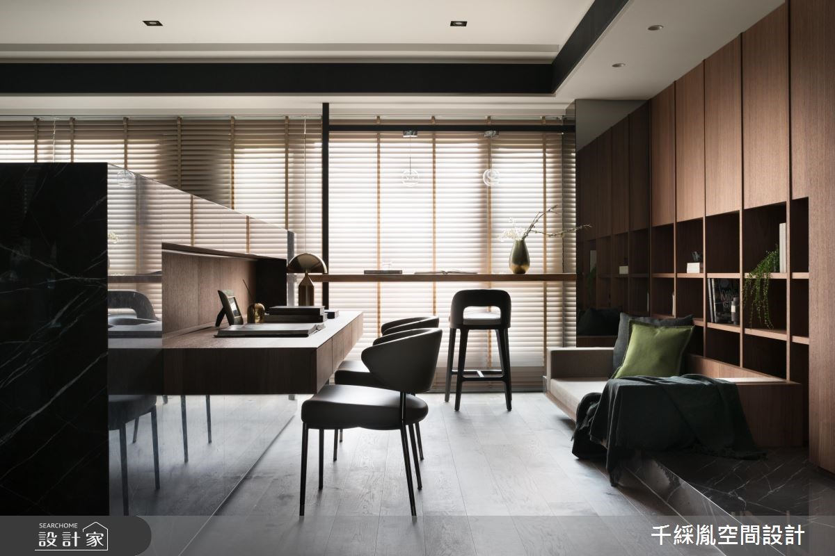 60坪新成屋(5年以下)＿混搭風書房案例圖片＿千綵胤空間設計ＸDec1/2 DECO 全屋設計團隊＿千綵胤_11之5