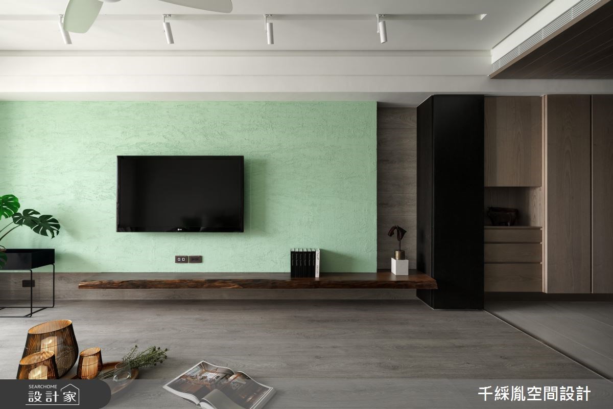 25坪新成屋(5年以下)＿混搭風客廳案例圖片＿千綵胤空間設計ＸDec1/2 DECO 全屋設計團隊＿千綵胤_13之4