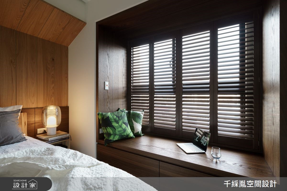 25坪新成屋(5年以下)＿混搭風臥室臥榻案例圖片＿千綵胤空間設計ＸDec1/2 DECO 全屋設計團隊＿千綵胤_13之18