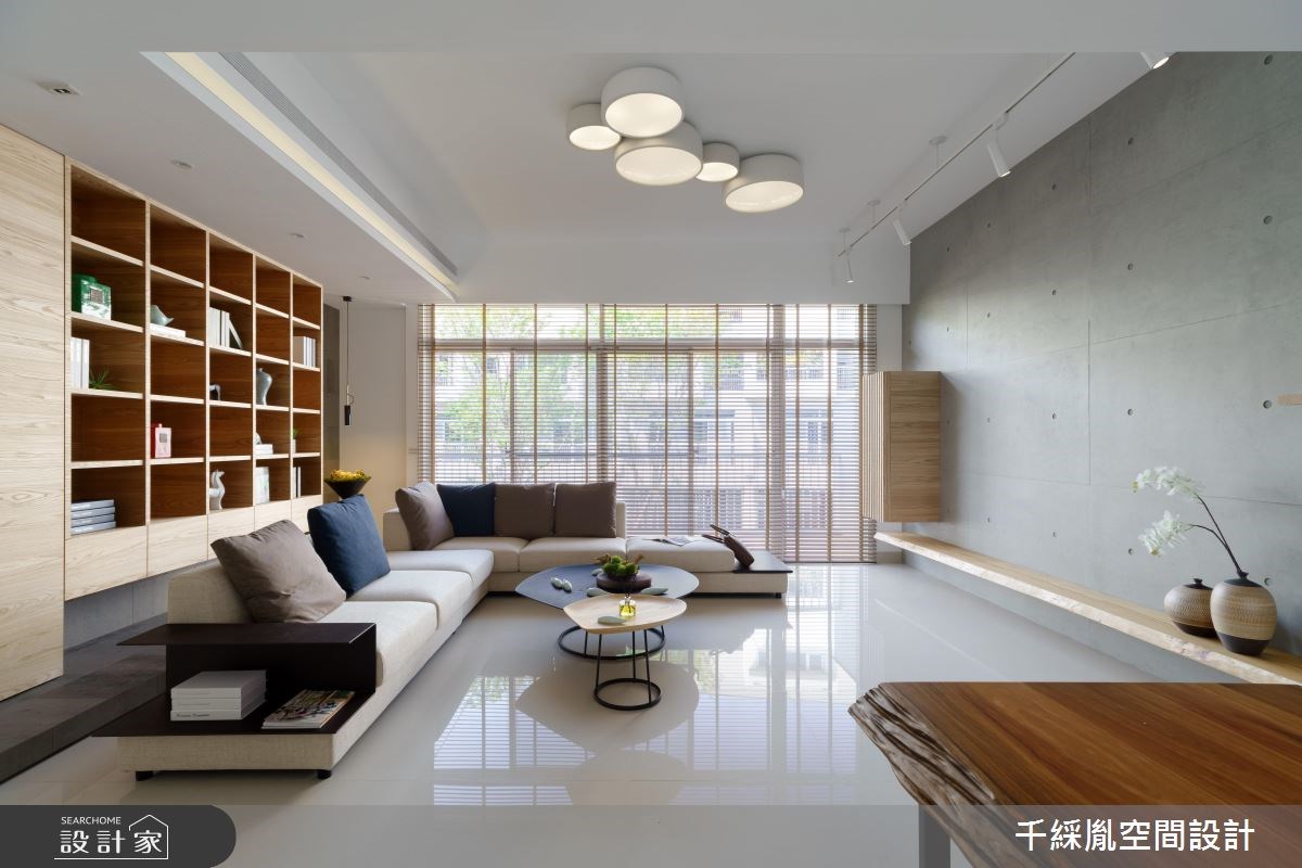 85坪新成屋(5年以下)＿混搭風客廳案例圖片＿千綵胤空間設計ＸDec1/2 DECO 全屋設計團隊＿千綵胤_14之6