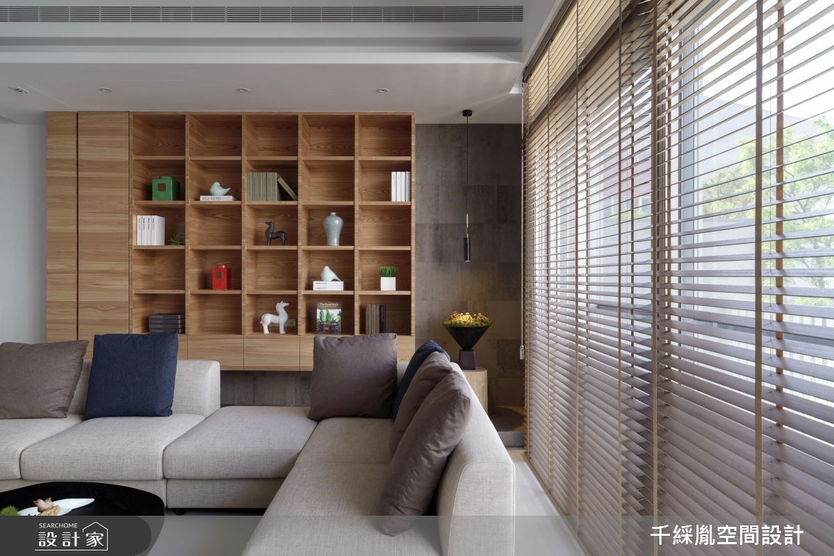 85坪新成屋(5年以下)＿混搭風客廳案例圖片＿千綵胤空間設計ＸDec1/2 DECO 全屋設計團隊＿千綵胤_14之7