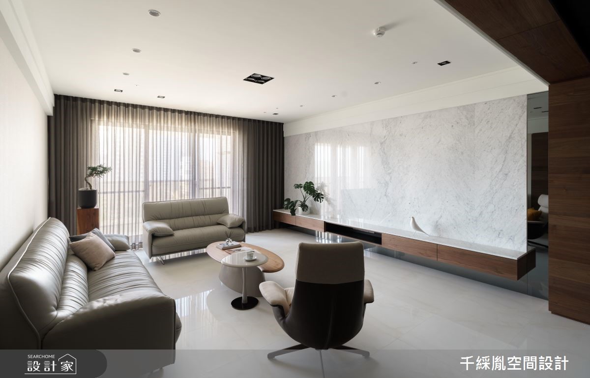 60坪新成屋(5年以下)＿現代風客廳案例圖片＿千綵胤空間設計ＸDec1/2 DECO 全屋設計團隊＿千綵胤_15之3