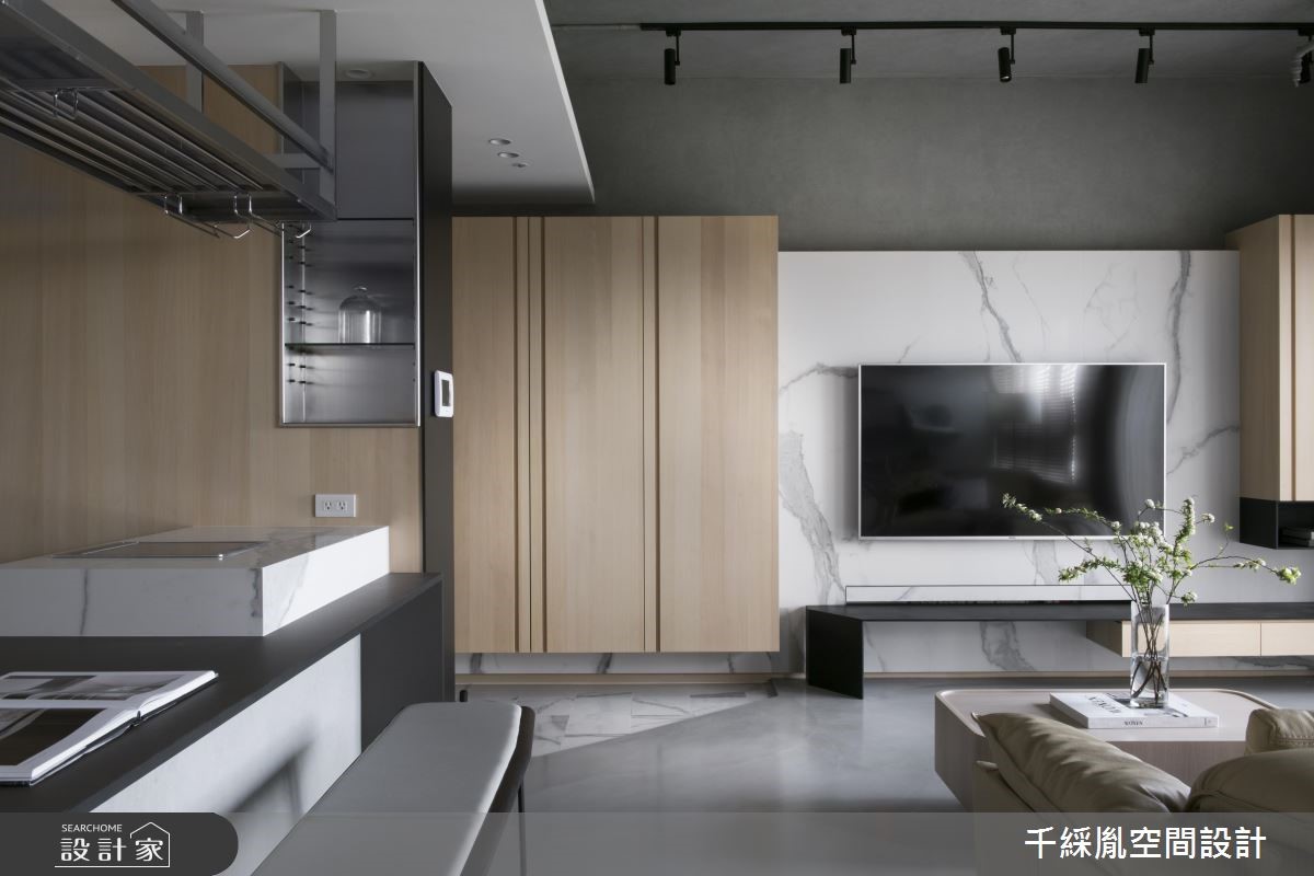 35坪新成屋(5年以下)＿現代風客廳案例圖片＿千綵胤空間設計ＸDec1/2 DECO 全屋設計團隊＿千綵胤_16之15