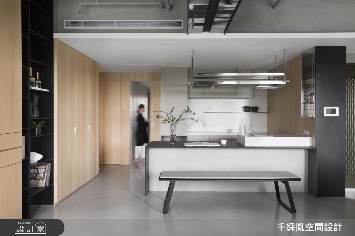 35坪新成屋(5年以下)＿現代風吧檯案例圖片＿千綵胤空間設計ＸDec1/2 DECO 全屋設計團隊＿千綵胤_16之10