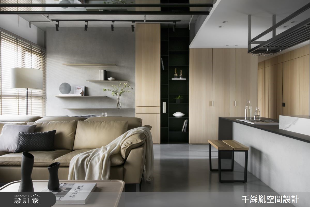 35坪新成屋(5年以下)＿現代風客廳案例圖片＿千綵胤空間設計ＸDec1/2 DECO 全屋設計團隊＿千綵胤_16之3