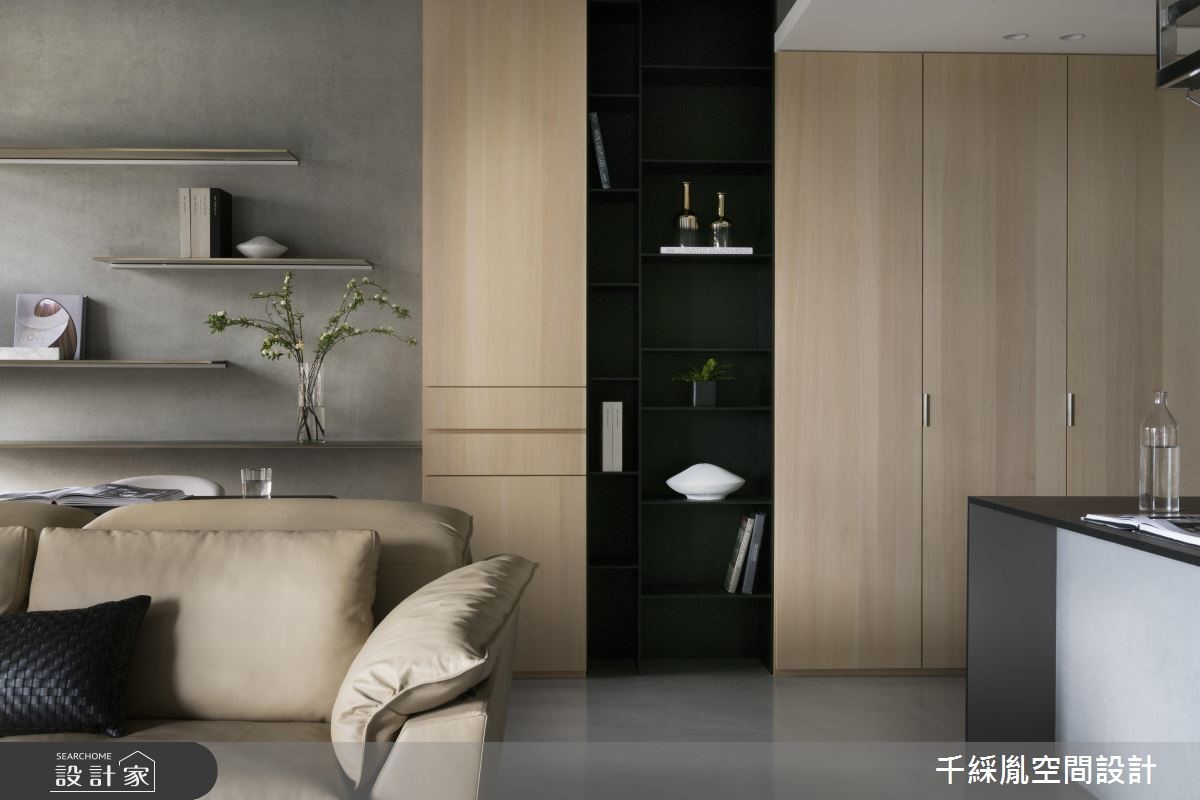 35坪新成屋(5年以下)＿現代風客廳案例圖片＿千綵胤空間設計ＸDec1/2 DECO 全屋設計團隊＿千綵胤_16之7