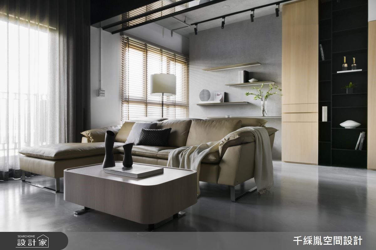 35坪新成屋(5年以下)＿現代風客廳案例圖片＿千綵胤空間設計ＸDec1/2 DECO 全屋設計團隊＿千綵胤_16之2