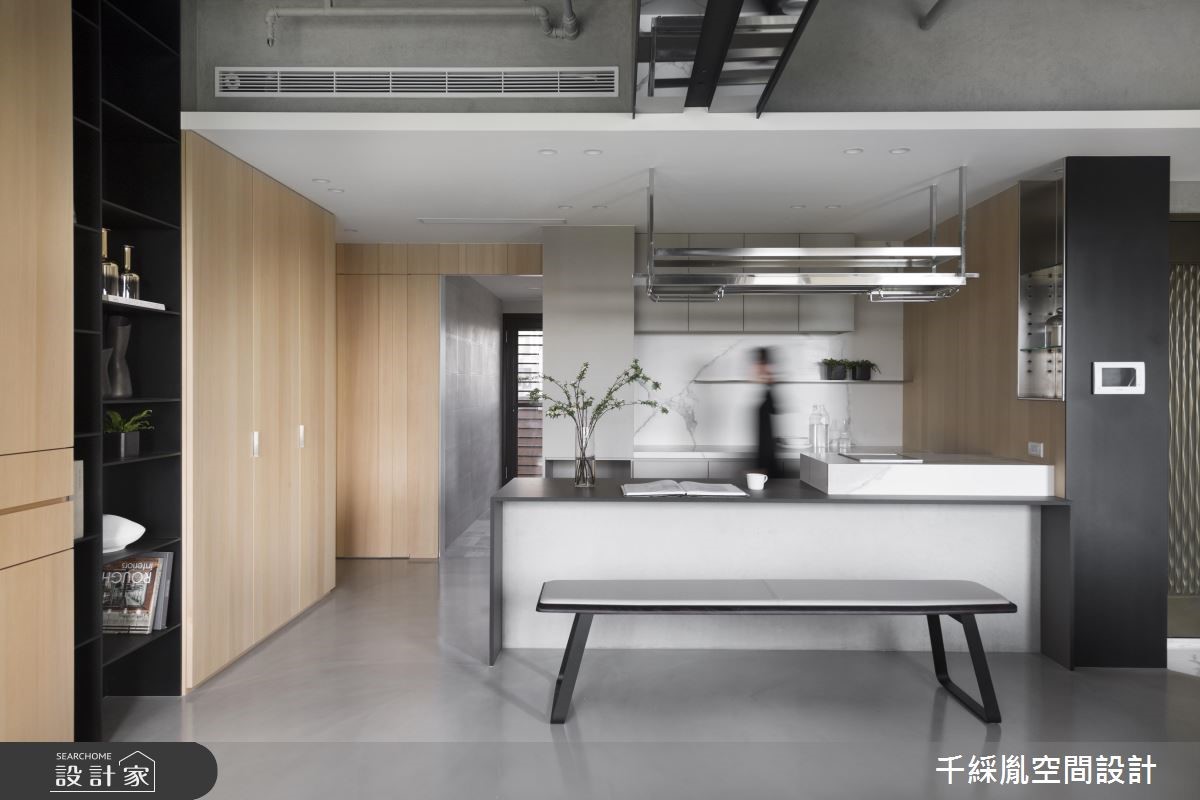 35坪新成屋(5年以下)＿現代風吧檯案例圖片＿千綵胤空間設計ＸDec1/2 DECO 全屋設計團隊＿千綵胤_16之11