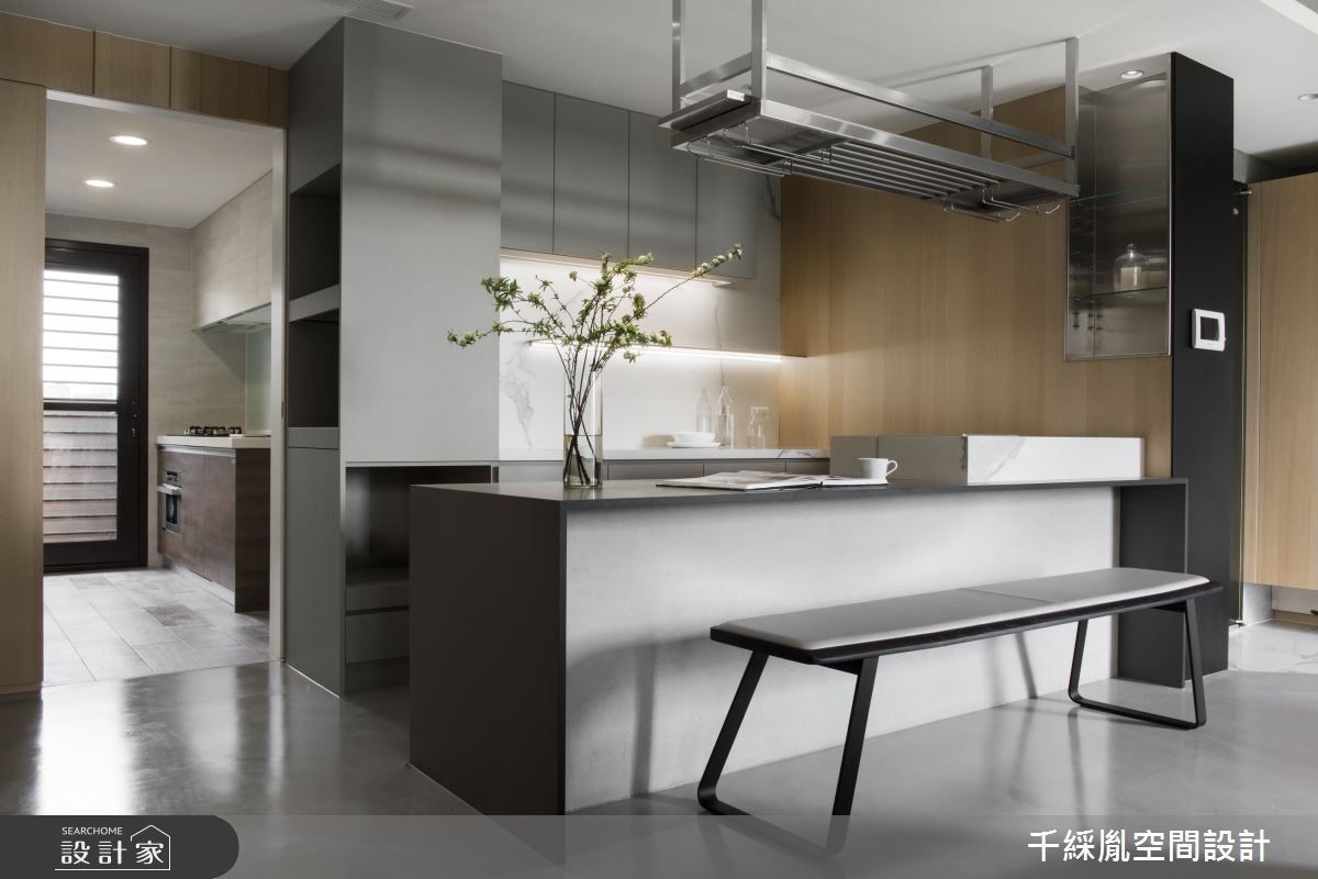 35坪新成屋(5年以下)＿現代風吧檯案例圖片＿千綵胤空間設計ＸDec1/2 DECO 全屋設計團隊＿千綵胤_16之12