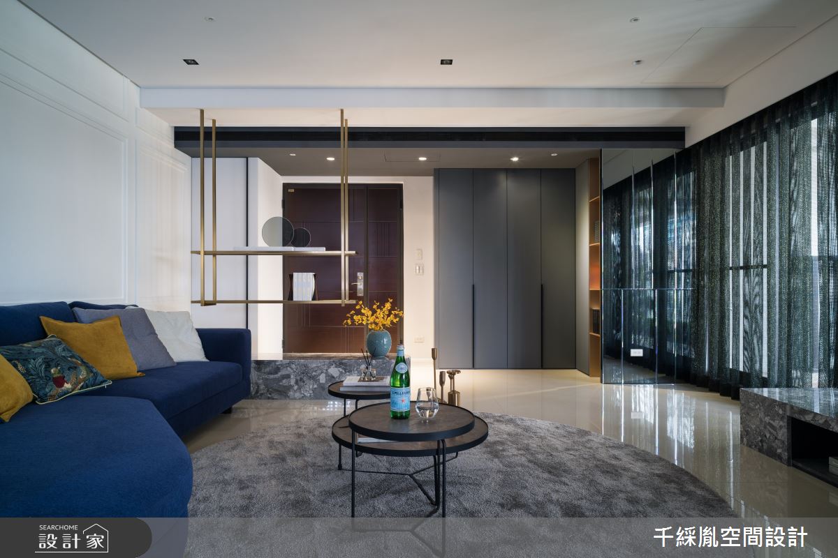 52坪新成屋(5年以下)＿義式古典風客廳案例圖片＿千綵胤空間設計ＸDec1/2 DECO 全屋設計團隊＿千綵胤_18之4