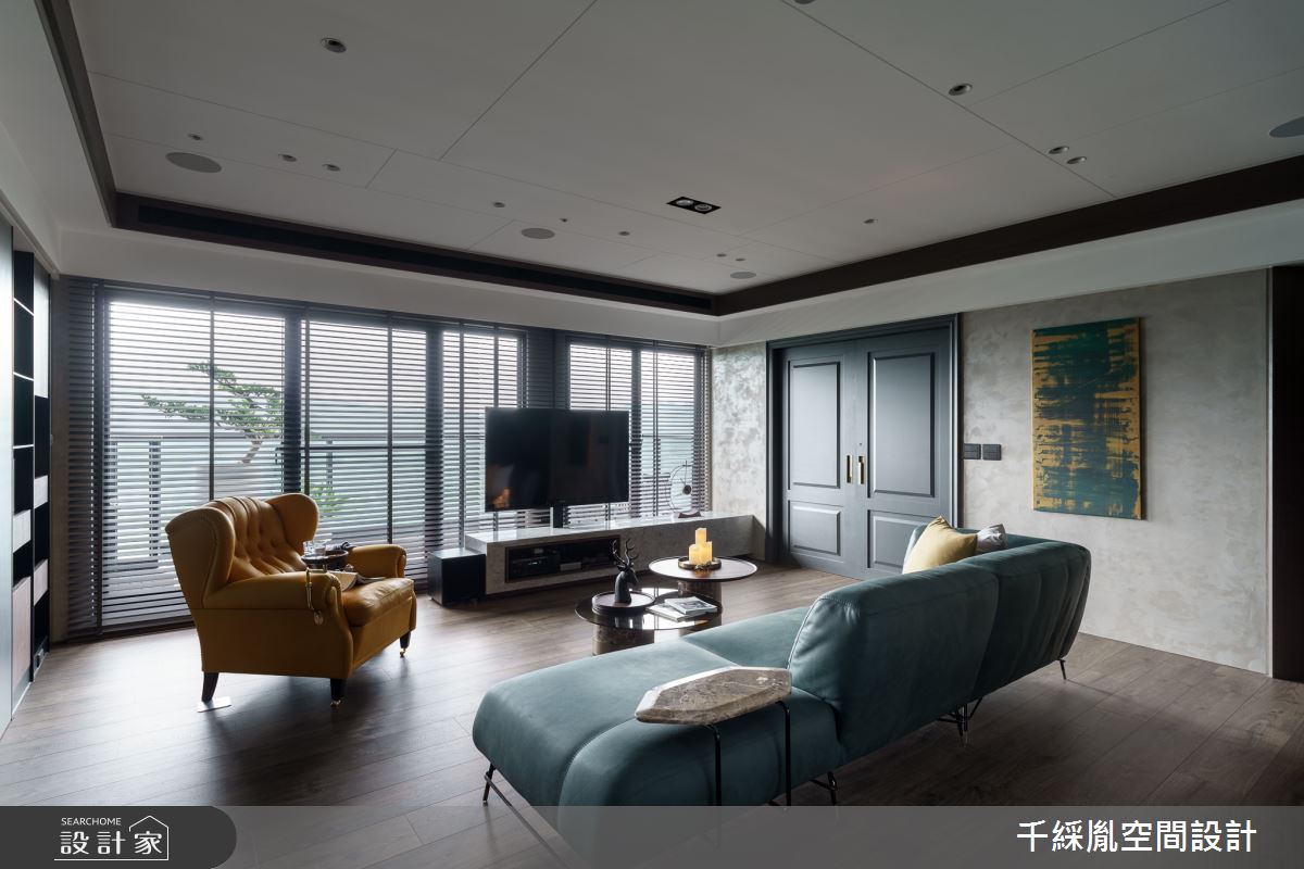 42坪新成屋(5年以下)＿混搭風客廳案例圖片＿千綵胤空間設計ＸDec1/2 DECO 全屋設計團隊＿千綵胤_19之6