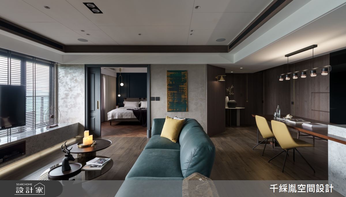 42坪新成屋(5年以下)＿混搭風客廳案例圖片＿千綵胤空間設計ＸDec1/2 DECO 全屋設計團隊＿千綵胤_19之8