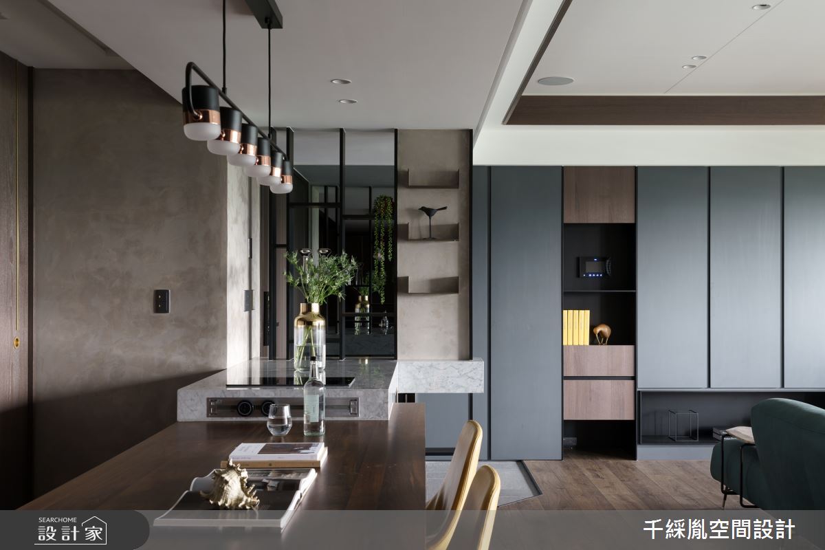 42坪新成屋(5年以下)＿混搭風餐廳吧檯案例圖片＿千綵胤空間設計ＸDec1/2 DECO 全屋設計團隊＿千綵胤_19之12