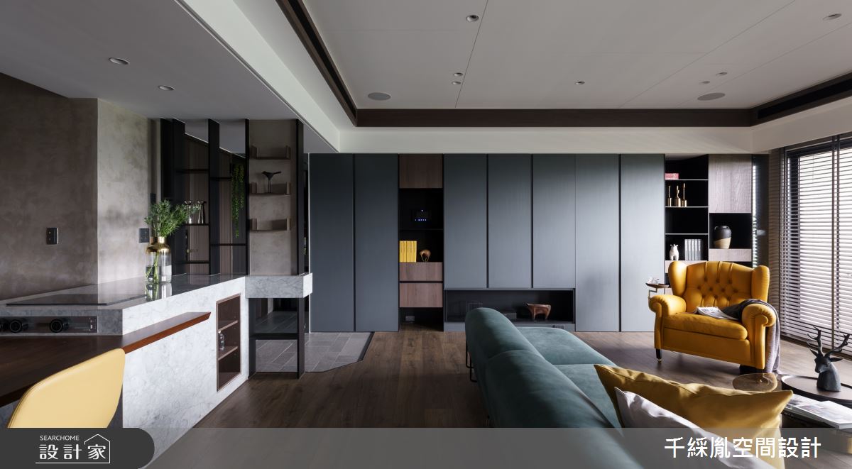 42坪新成屋(5年以下)＿混搭風客廳案例圖片＿千綵胤空間設計ＸDec1/2 DECO 全屋設計團隊＿千綵胤_19之3