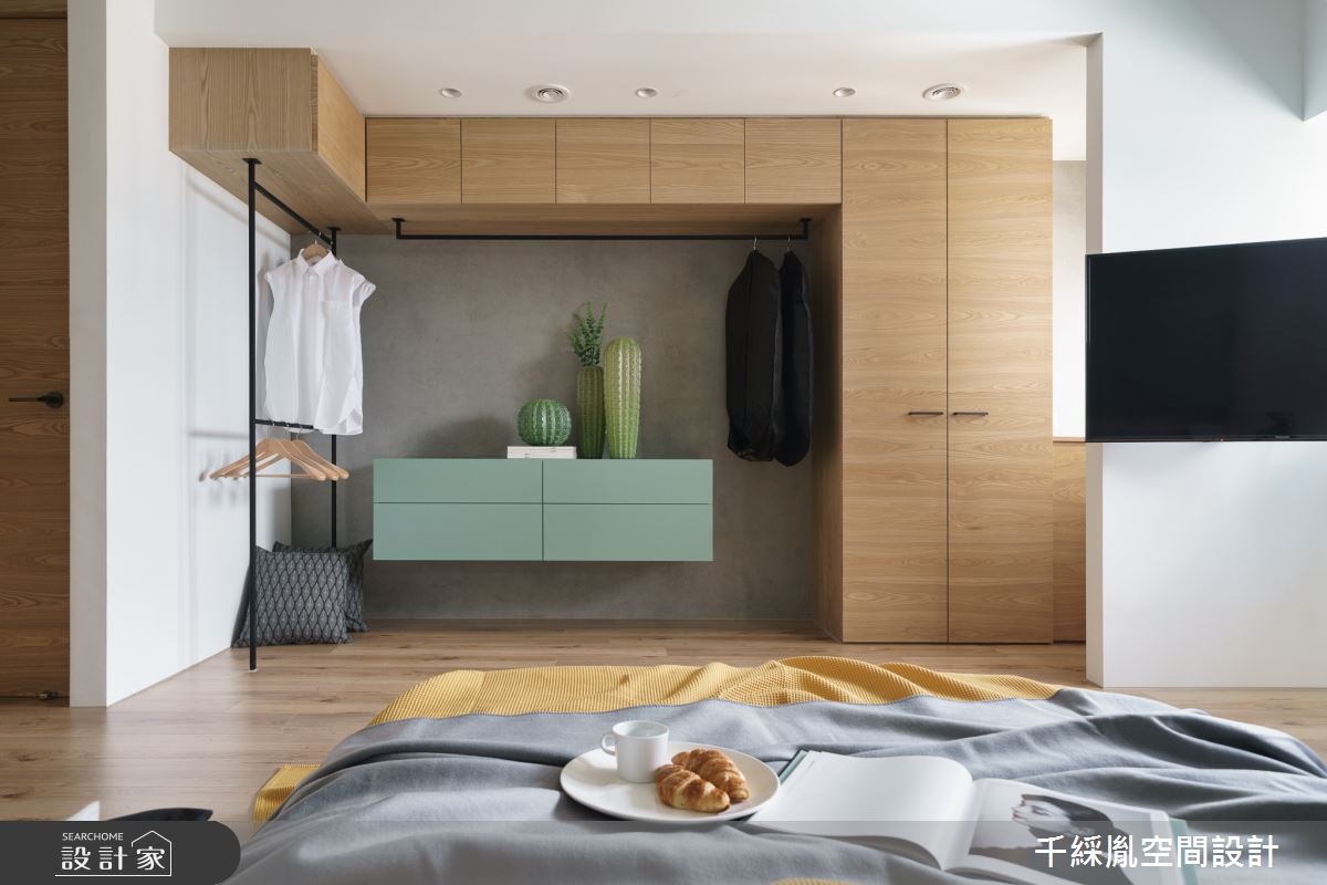 34坪老屋(31~40年)＿簡約風臥室案例圖片＿千綵胤空間設計ＸDec1/2 DECO 全屋設計團隊＿千綵胤_20之20