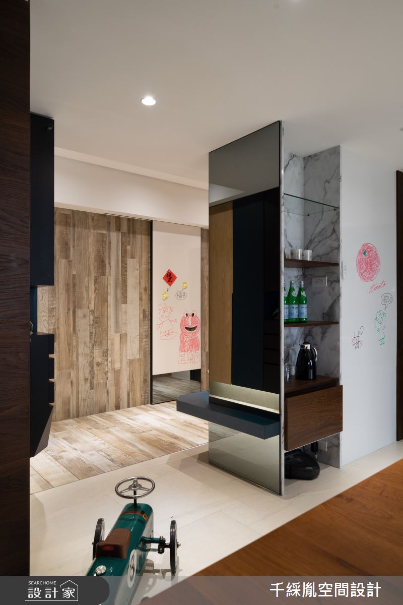34坪老屋(31~40年)＿簡約風玄關案例圖片＿千綵胤空間設計ＸDec1/2 DECO 全屋設計團隊＿千綵胤_20之3