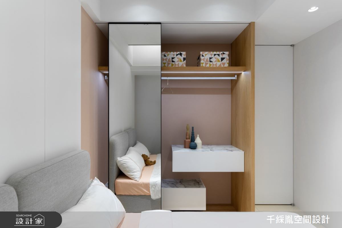 30坪新成屋(5年以下)＿簡約風臥室案例圖片＿千綵胤空間設計ＸDec1/2 DECO 全屋設計團隊＿千綵胤_22之15
