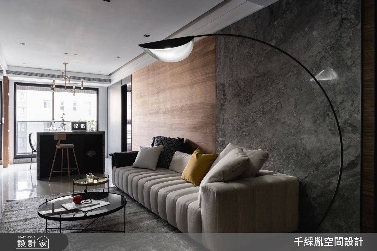 30坪新成屋(5年以下)＿簡約風客廳案例圖片＿千綵胤空間設計ＸDec1/2 DECO 全屋設計團隊＿千綵胤_22之6