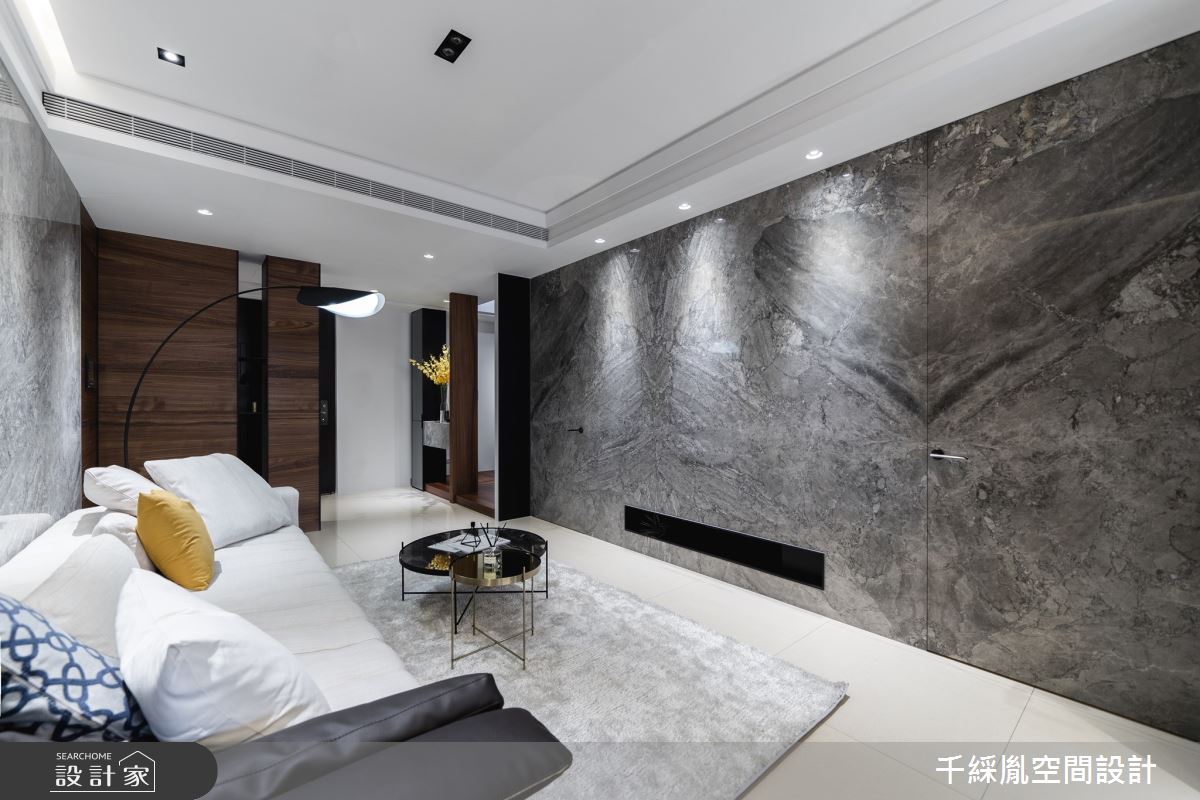 30坪新成屋(5年以下)＿簡約風客廳案例圖片＿千綵胤空間設計ＸDec1/2 DECO 全屋設計團隊＿千綵胤_22之2