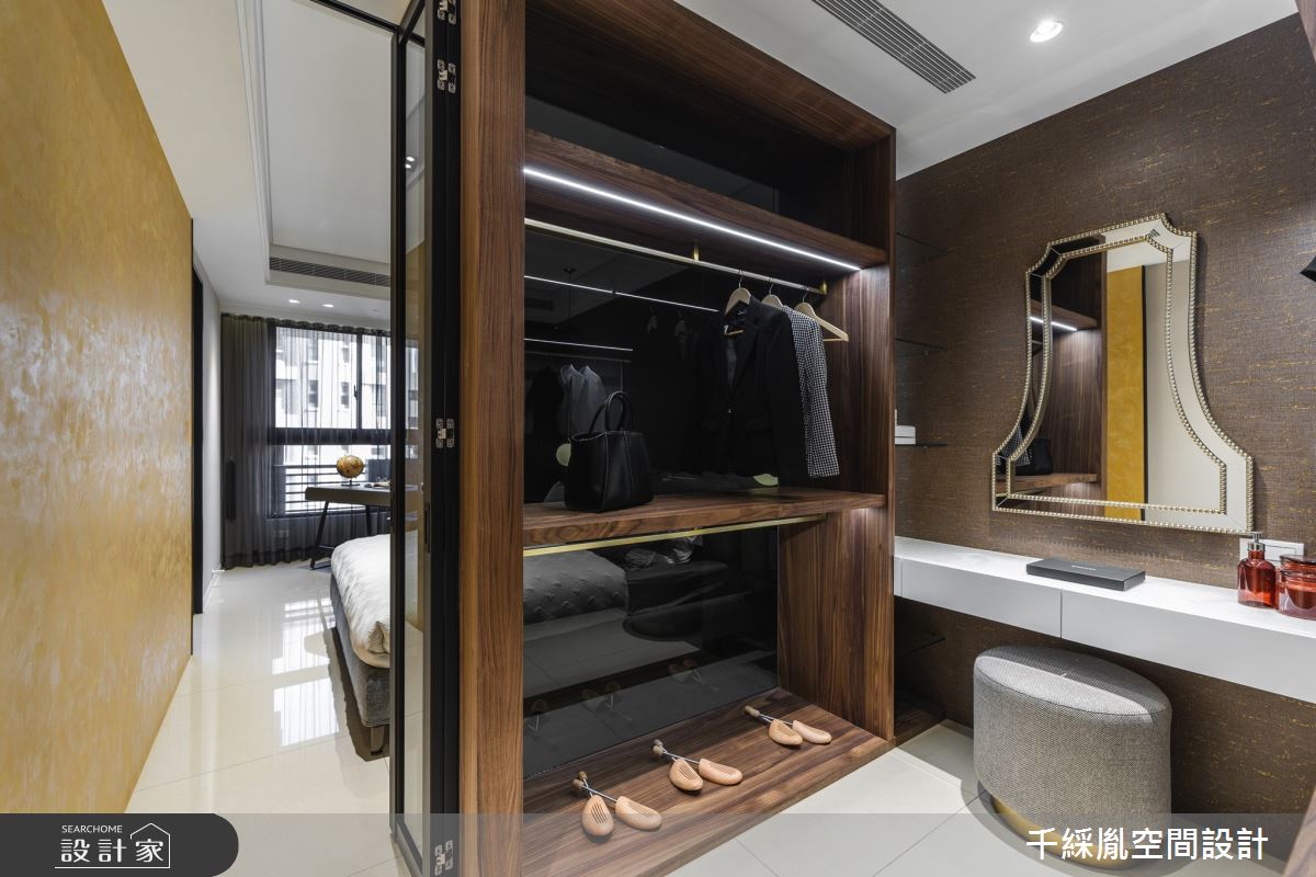 30坪新成屋(5年以下)＿簡約風臥室更衣間案例圖片＿千綵胤空間設計ＸDec1/2 DECO 全屋設計團隊＿千綵胤_22之13