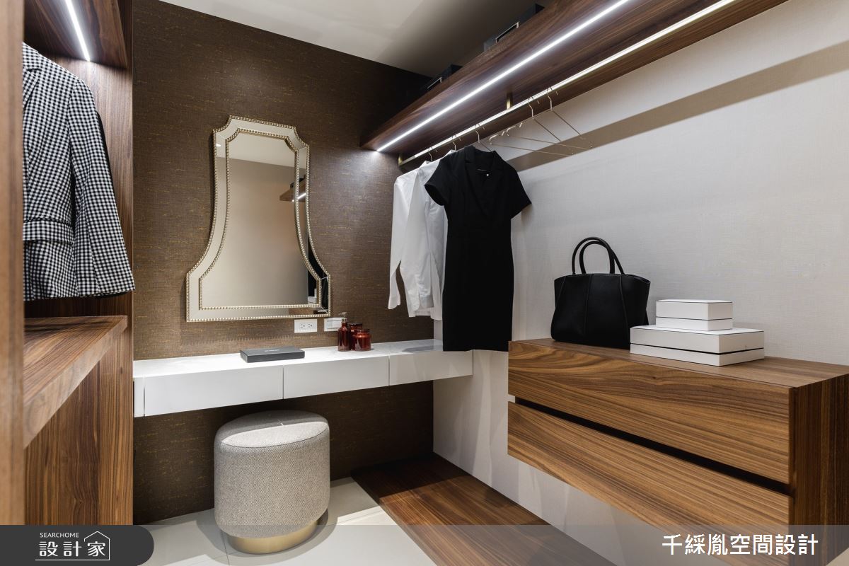 30坪新成屋(5年以下)＿簡約風更衣間案例圖片＿千綵胤空間設計ＸDec1/2 DECO 全屋設計團隊＿千綵胤_22之14